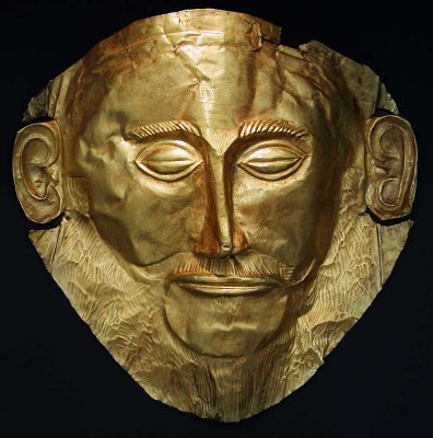 1550-1500 BCE - Mask of Agamemnon