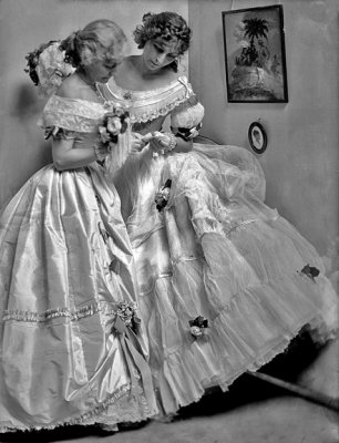1906 - Dressed for the Crinoline Ball