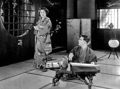 1919 - Sessue Hayakawa with his wife in The Dragon Painter