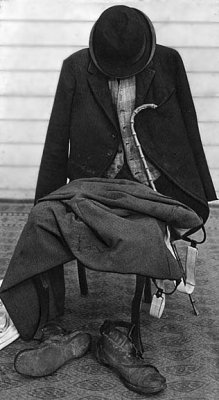 1914 - Charlie Chaplin's costume as The Tramp