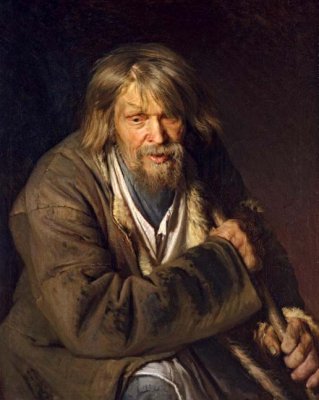 1872 - Old Man with a Crutch