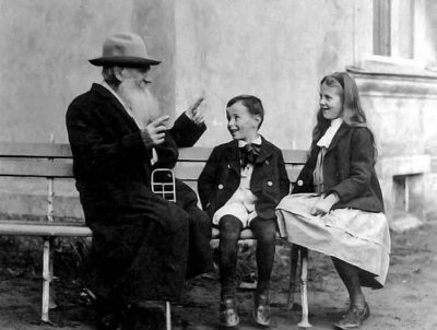 1909 - Tolstoy tells a story to his grandchildren