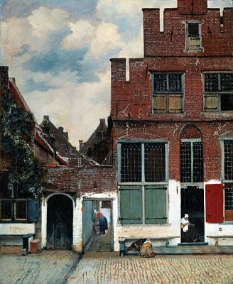 1657-58 - The Little Street, Delft, Holland