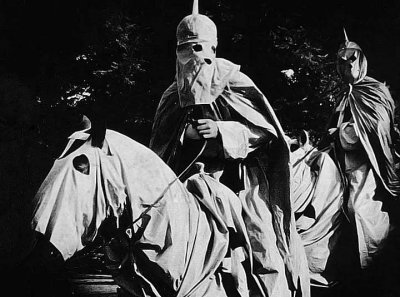 1915 - Members of the Ku Klux Klan in The Birth of a Nation