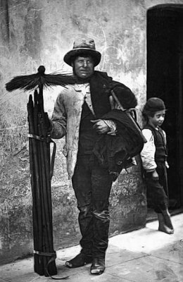 1887 - Chimney sweep and barefoot boy