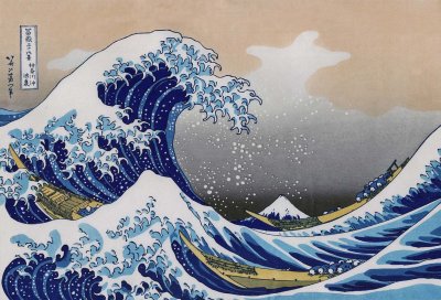 1829–1832 - The Great Wave off Kanagawa