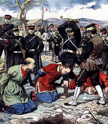 1904-5 - War with Russia - Beheading Chinese