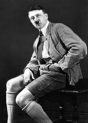 c. 1922 - Posin' in lederhosen
