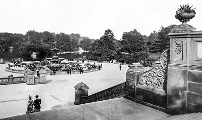 1894 - Bethesda Fountain, Central Park