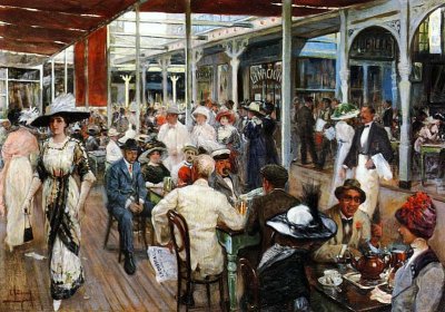 1912 - The Terrace Cafe, Mar del Plata