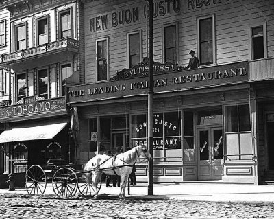 c. 1910 - Restaurants on Broadway