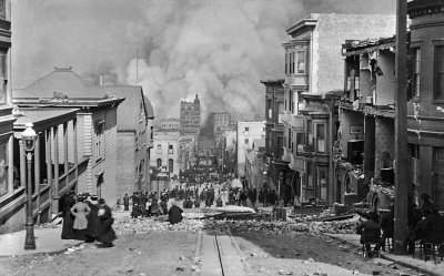 April 18, 1906 - Sacramento Street