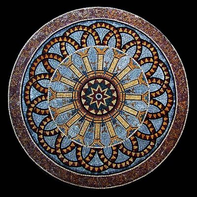 Attica stone mosaic