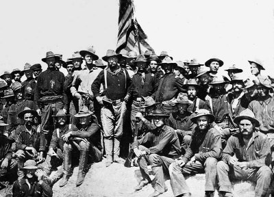 July 1, 1898 - Colonel Roosevelt and his Rough Riders