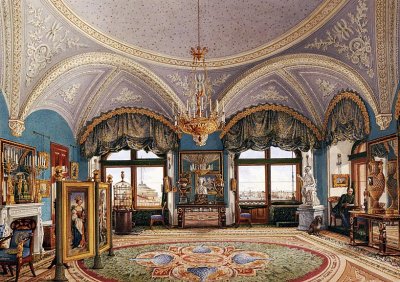 Corner drawing room