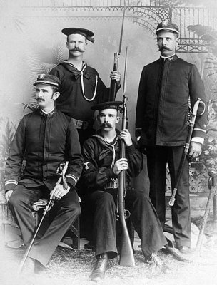 1898 - Naval officers