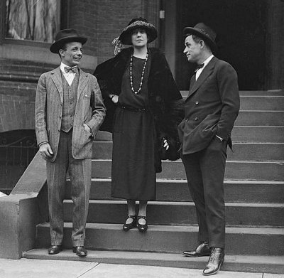 1922 - Theodore Roosevelt, Jr., Alice Roosevelt Longworth and Will Rogers
