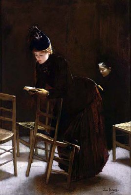 c. 1889 - In prayer