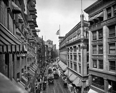 1906 - Busy street