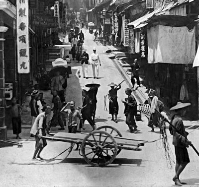 1895 - A street in Beijing