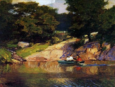 1905 - Boating in Central Park