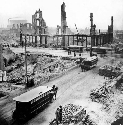 1871 - Aftermath of the Great Chicago Fire