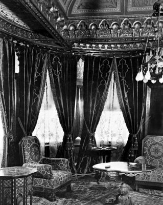 c. 1900 - Whittier mansion interior
