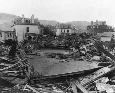 May 1889 - Destruction from the Johnstown flood