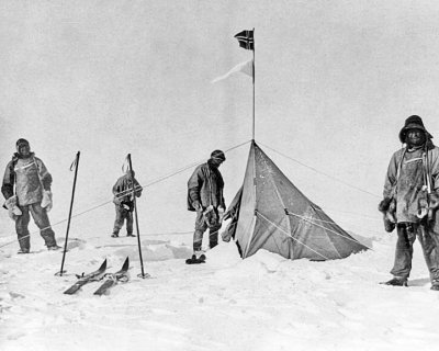 17 January 1912 - Amundsen's tent at the South Pole