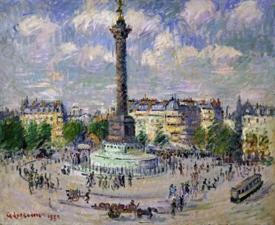 1922 - La Place de la Bastille