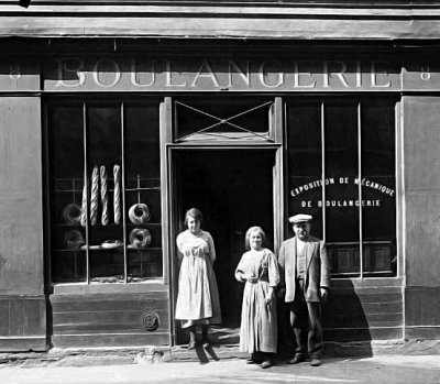 1919 - Boulangerie, rue de la Roquette