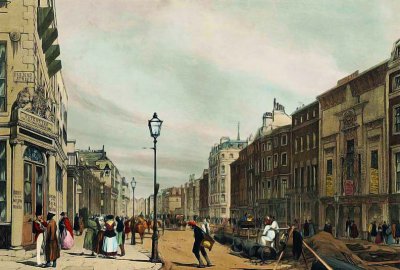 1843 - Piccadilly looking towards the City