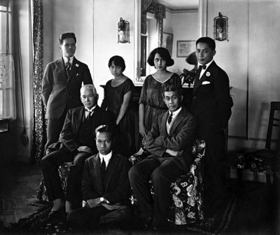 1921 - Siamese delegation to Belgium