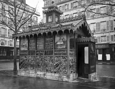 1865 - On the Place de la Madeleine