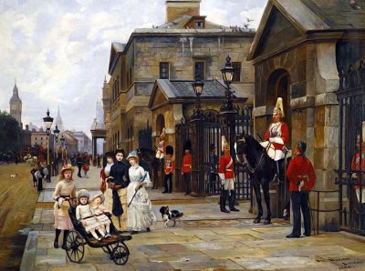 1884 - Horse Guards, Whitehall