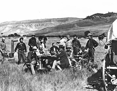 1870 - Geological survey team