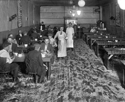 1921 - Lanier Hotel restaurant