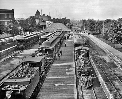 1908 - Suburban station