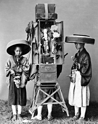 1890 - Three Buddhist priests