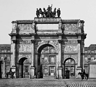 c. 1853 - Arc de Triumph de Carrousel