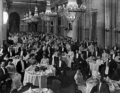 1908 - Elks Club dinner at the St. Francis