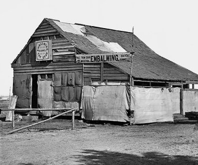 c. 1864 - Embalming shack