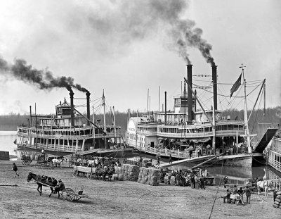 1906 - Mississippi River landing