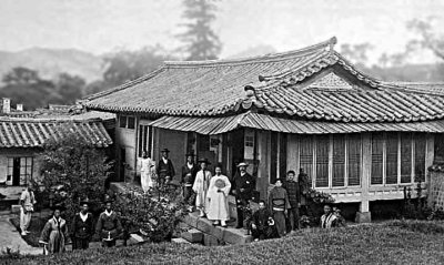 c. 1887 - United States legation in Seoul