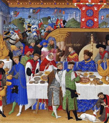 1412-1416 - Tres Riches Heures du duc de Berry (January)