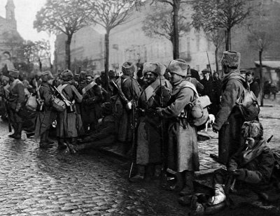 1914 - Siberian infantrymen