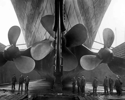 1911 - Propellers on the Titanic