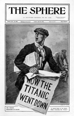 27 April 1912 - Front page of an illustrated newspaper