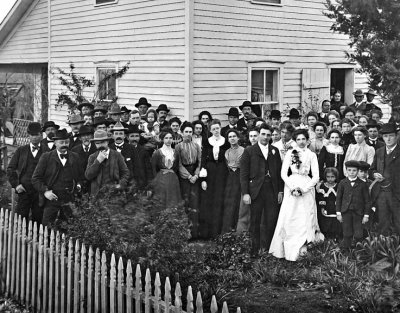 1901 - Wedding party