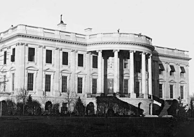 c. 1846 - Earliest known photo of the White House, Washington, D.C.